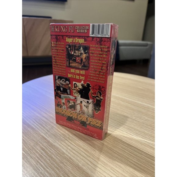 Dragon On Fire Kung-Fu Action VHS The kung Fu collector Series New - Picture 3 of 8